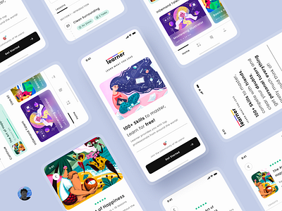 Learning App Design Concept