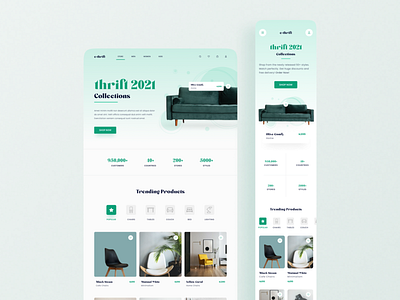 Furniture Store Web Design