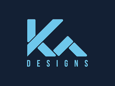 Logo Design for "KM Designs" | Personal Logo branding design illustration km kmlogo letter logo logo logodesign minimal photoshop typography vector