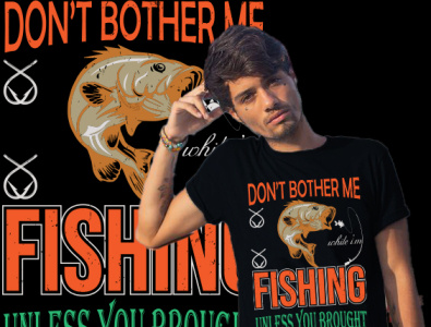 Fishing t-shirt Design