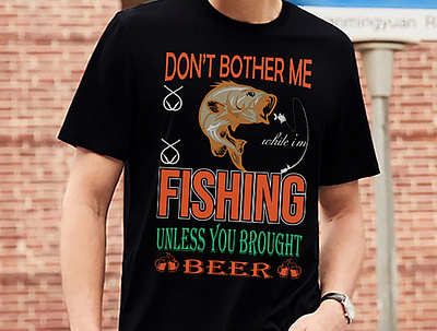 Fishing t-shirt Design design graphic design illustration tshirt tshirtdesign tshirts