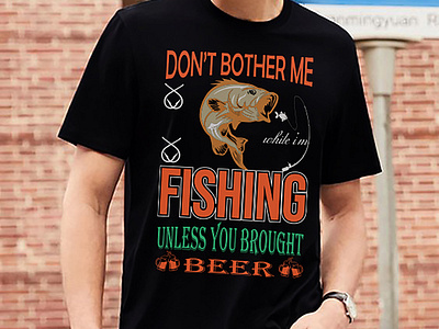 Fishing t-shirt Design