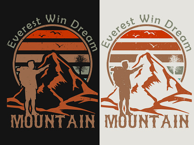 Adventure / Mountain T-Shirt Design design graphic design tshirt tshirtdesign tshirts
