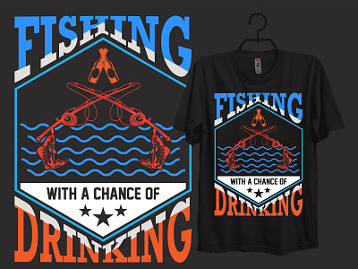 Fishing T-Shirt Design design fishing fishing t shirt design graphic design tshirt tshirtdesign tshirts