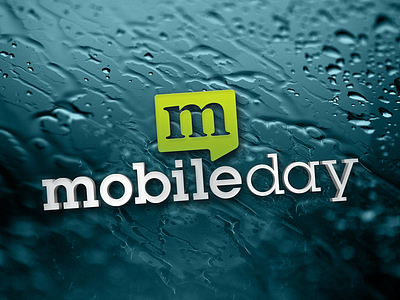 Mobileday Logo 3D Style 3d app desktop fake 3d logo mobileday photo photograph photoshop surface texture wallpaper