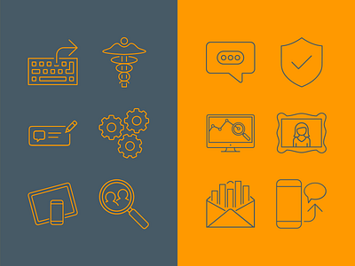 Icons for SnapEngage design icon icons in house line outline set stroke thin ui