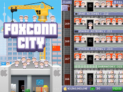 Foxconn City game ui