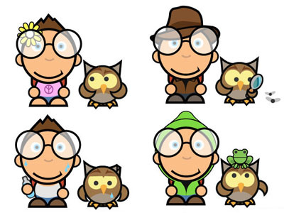 Puzzle Journey Characters character design game