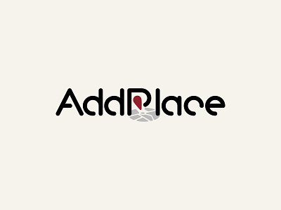 AddPlace branding geography logo map place point route