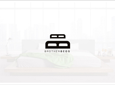 Minimal Branding Logo "BrotherBeds" branding design designs graphic design illustration logo logodesign min minimal minimal logo typography