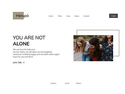 homepage design