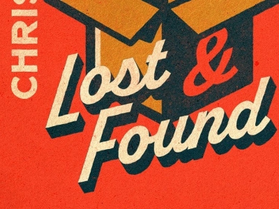 Kids Camp: Lost & Found branding childrens ministry graphic design illustration lettering logo options process