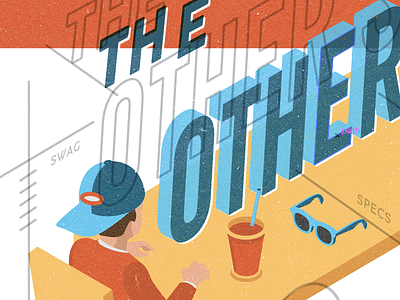 The Other Side of the Table illustration isometric perspective