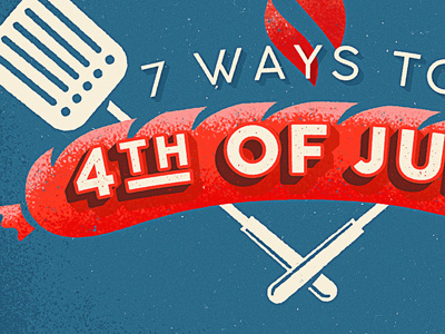 Happy 4th 4th of july illustration independence day