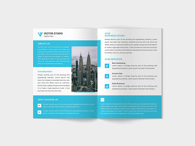 Corporate Brochure business marketing