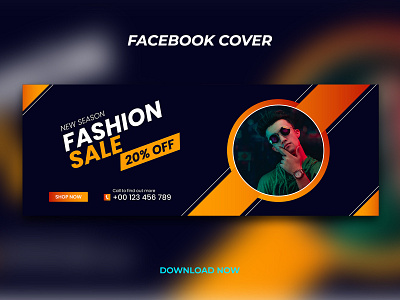 Facebook Cover Template for Download add banner banner design brochure corporate cover cover design cover template design facebook facebook add facebook cover fb fb cover graphic design hadder illustration template trifold brochure ui