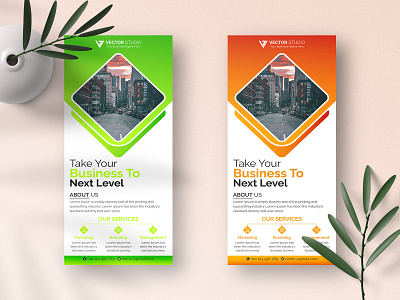 Rack card or DL flyer templates