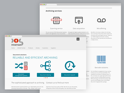 Dos Dokumenten Systeme | Website