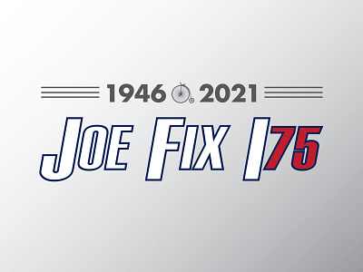Joe Fix Its 75 Year Logo