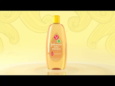 Johnsons Shampoo 3d animation advertising fx