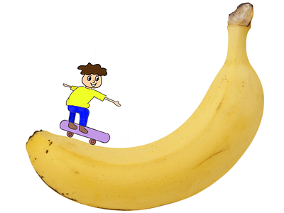 Banana Skating