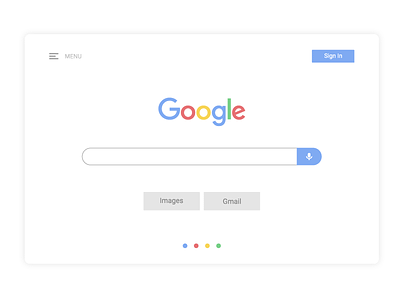 Google Search clean daily ui flat google google search minimal pastel ui ui design