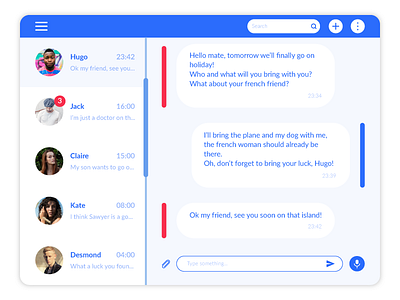 Direct Messaging - Daily UI #013