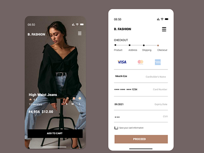 Check out process UI app checkout mobile ui checkout page design ui ux