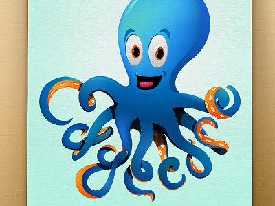 EdgeCore-puss illustrator lettering octopus