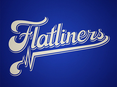 Flatliners Shirt logo shirt softball