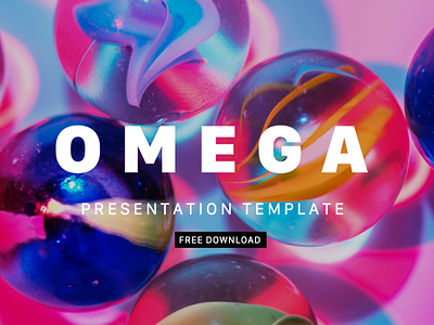 Omega- Free Power Point Presentation Template free resource freebie graphic design powerpoint powerpoint design powerpoint template presentation presentation template templatedesign