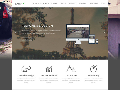 Lania - Another option for Home page