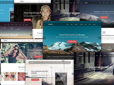 Titania - Multipurpose Joomla Template by Sonny Lee for TemPlaza on ...