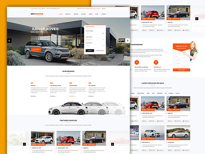 Auto Showroom - Car Dealership WordPress Theme