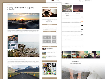 Blog Post view - Kavin Project blog blogger clean creative gallery instagram lifestyle modern music personal photo simple