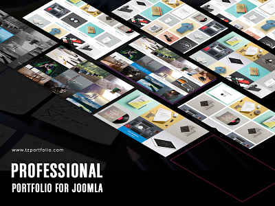 TZ Portfolio+, Professional Portfolio for Joomla component extension job joomla photography portfolio work