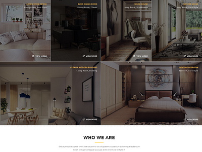 Interiart - Freebie PSD Template by Sonny Lee for TemPlaza on Dribbble
