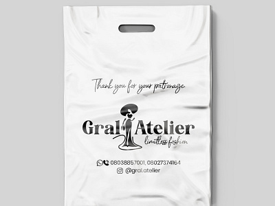 Print for Gral Atelier branding design graphic design logo print