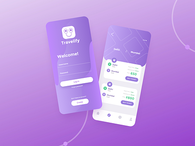 Travelify App Design app design design graphic design ui ux