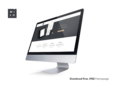 Free .PSD business Homepage