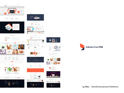 Creative Business PSD Template - FREE Download business download free free psd multi purpose office onepage template website wordpres theme