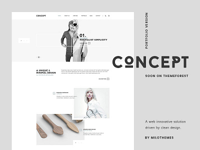 Concept - Soon On Themeforest