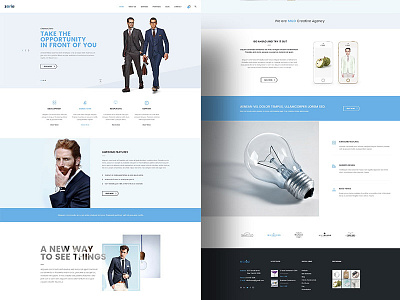 Zaria – Business Constulting HTML5 & CSS3 Template