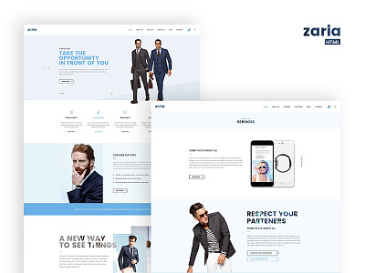 Zaria – Business Constulting HTML5 & CSS3 Template