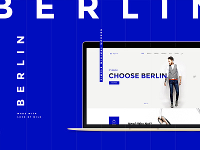 Berlin Creative Studio business creative css3 html5 minimal modern projects template webdesign website wordpress