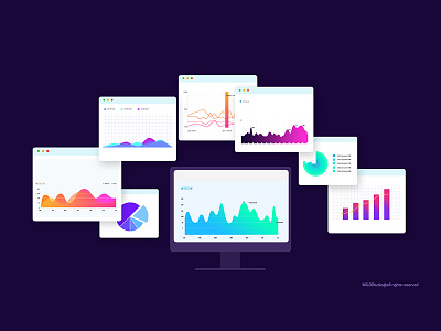 SEO graphs design