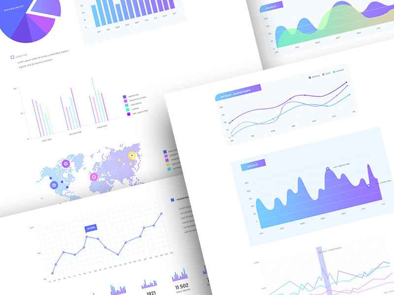 Doom - Charts by Milo Studio on Dribbble