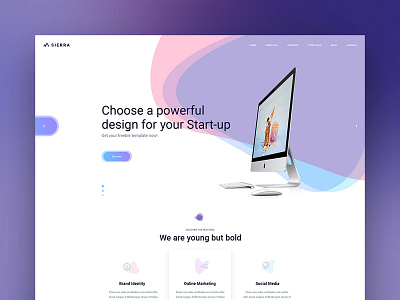 Sierra - Free template created for Colorlib.com