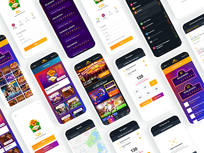 Eldorado Casino UI app app design application casino casino games design gambling game design gaming ios mobile ui ui kit uidesign uiux ux