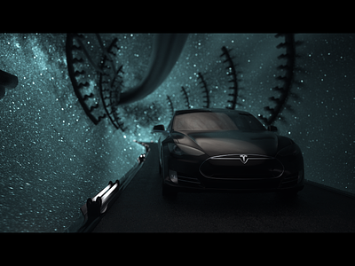The Boring Tunnel boringtunnel cinema4d experiment octane rendering tesla